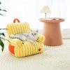 SugarRush Striped Pet Sofa (M)